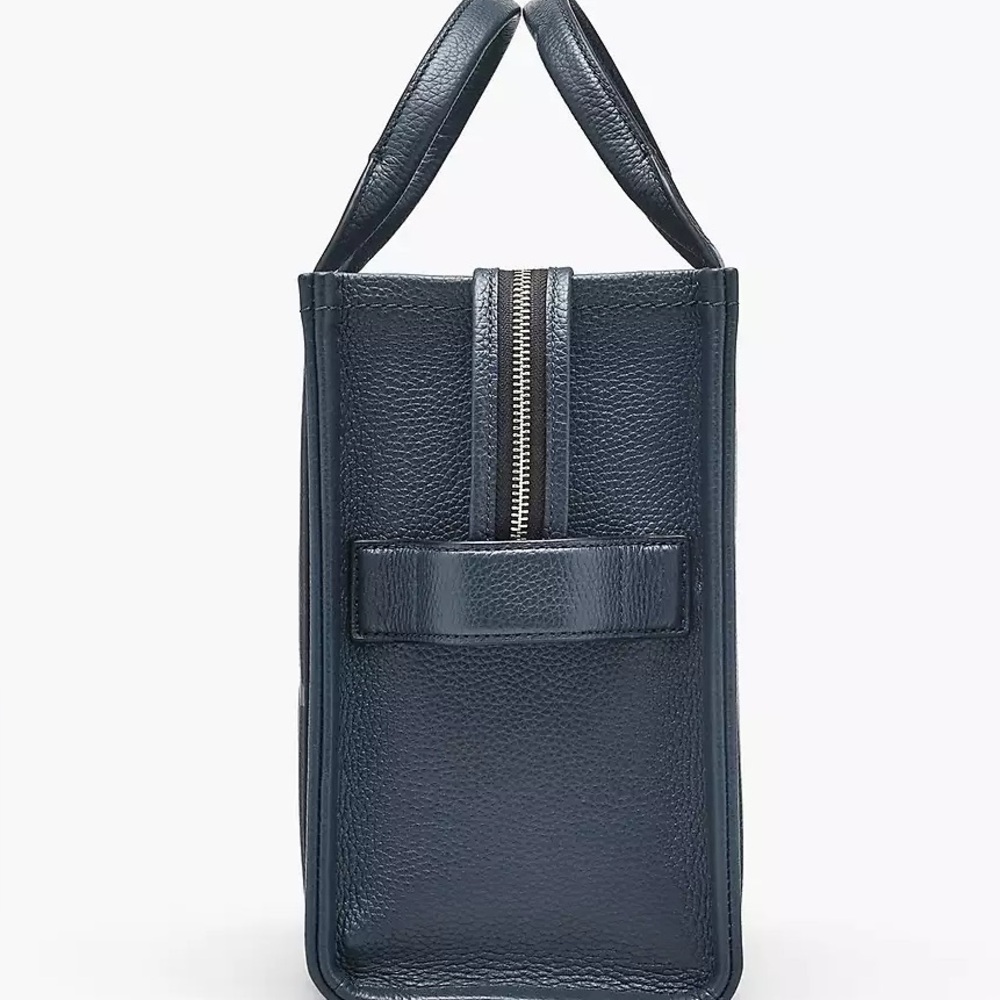 Marc Jacobs Dark Blue Leather Tote - Picture 4 of 16